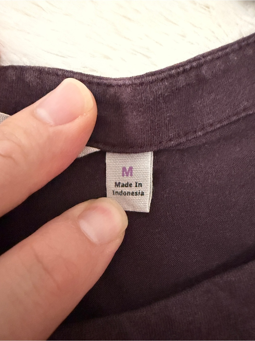 Athleta Tulip Dress M Plum Purple Ruched Side Sleeveless Cotton Modal Stretch - Picture 2 of 11